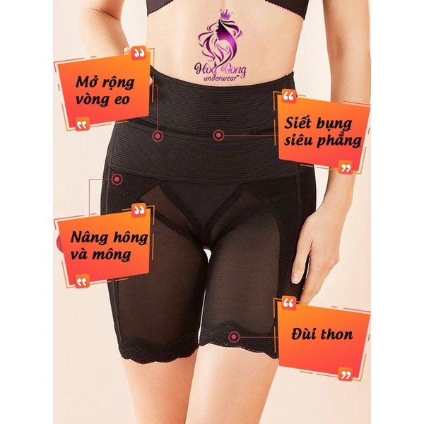 Quần gen định hình nịt bụng giảm mỡ cạp cao, siết eo chống cuộn,nâng mông trái đào chống xệ,gọn hông hoàn hảo