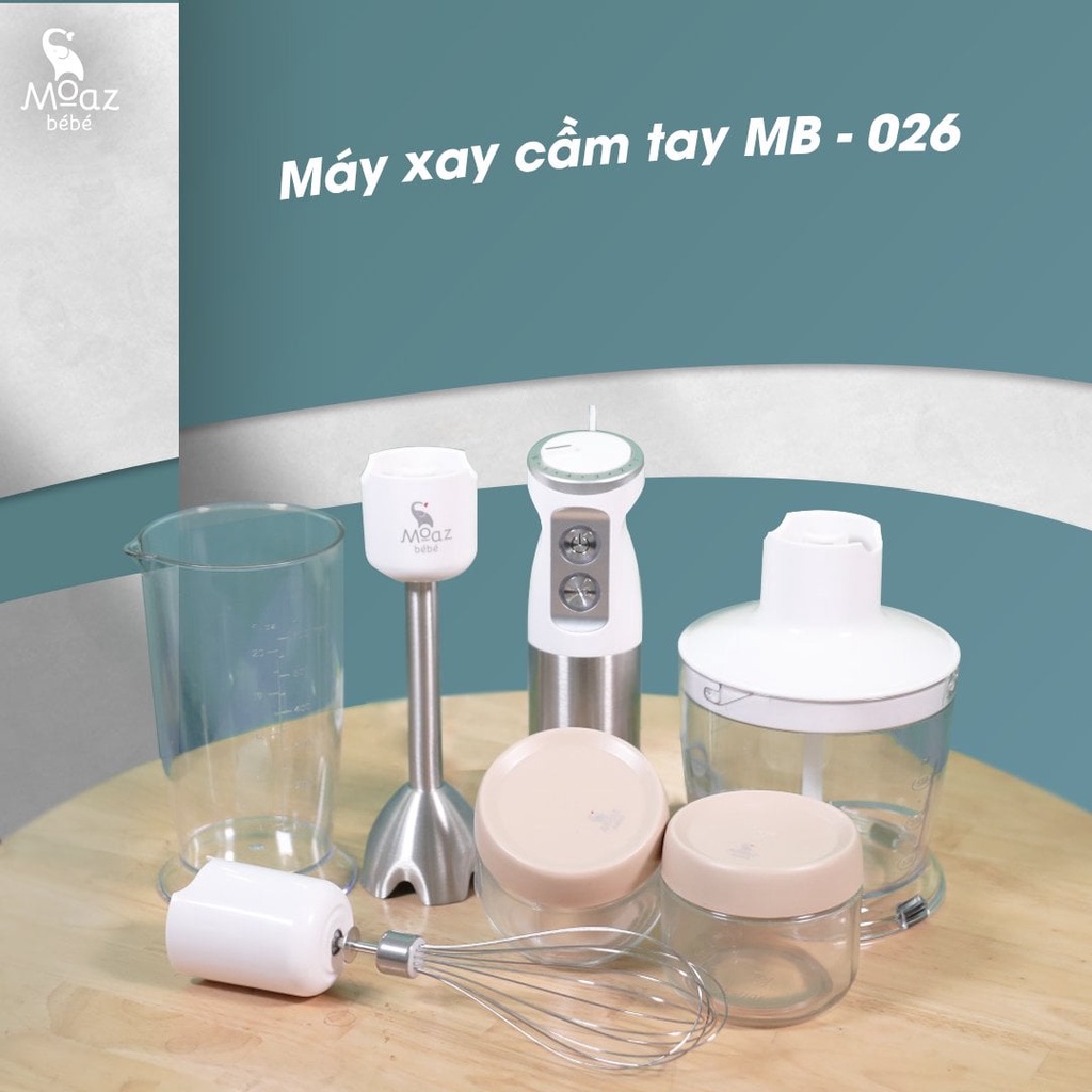 Máy xay đa năng Moaz bebe MB 026
