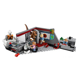 Bộ lắp ráp LEGO JURASSIC Cuộc Rượt Đuổi Khủng Long Velociraptor 75932