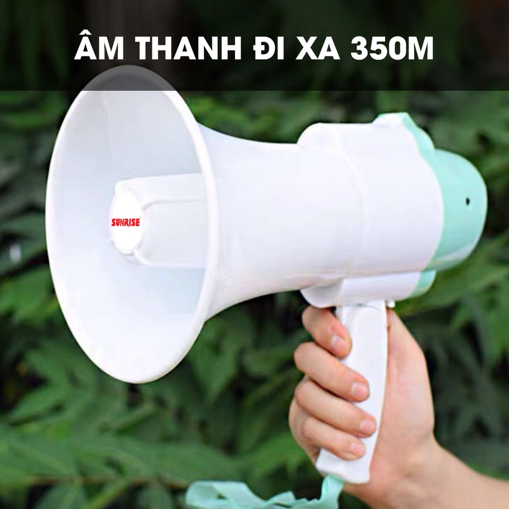 Loa phóng thanh công suất lớn 15W chính hãng Sunrise SH-7S  Loa phóng thanh cầm tay, ghi âm rao bán hàng | BigBuy360 - bigbuy360.vn