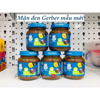 Mận đen nghiền chống táo bón Gerber Nga 80gr