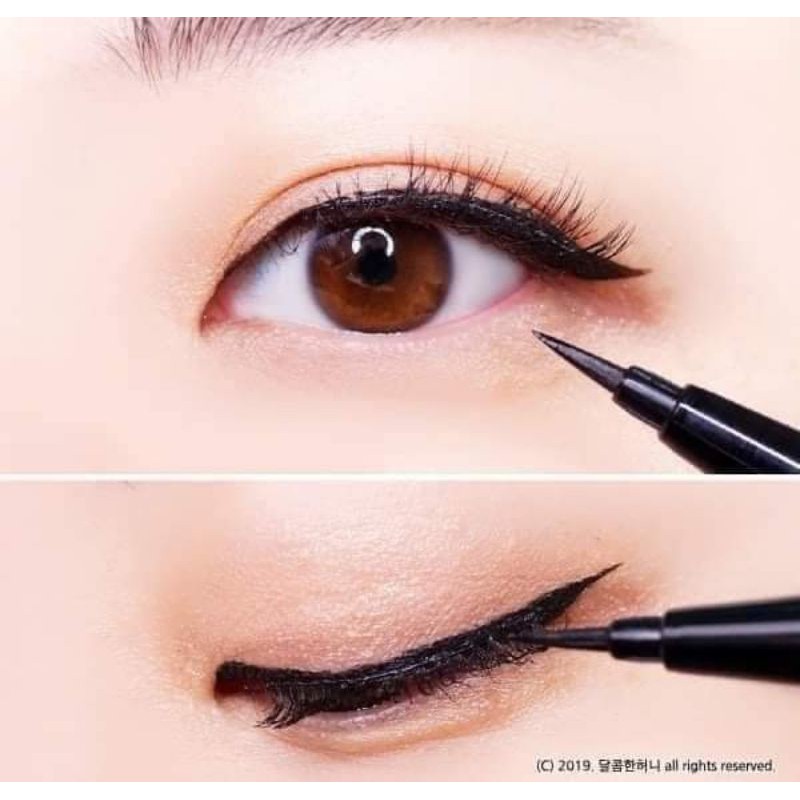 Kẻ mắt nước lâu trôi Secret Key Skinny Real Quick Eyeliner