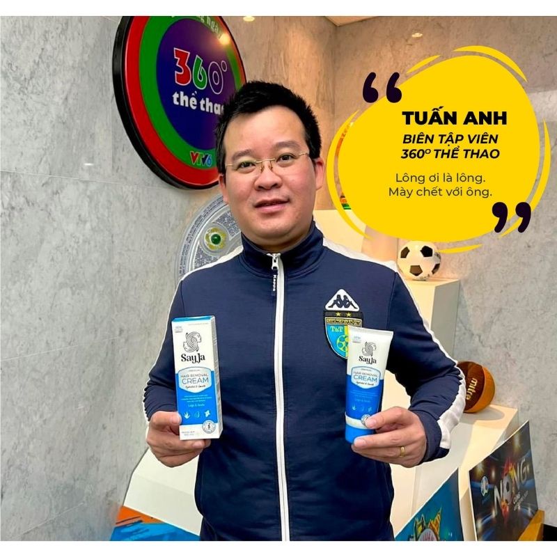 [Ai Cũng Cần] Kem Tẩy Lông Vùng Kín Nách Chân Tay SAYJA. Thành Phần Thiên Nhiên.Công Nghệ Hàn Quốc. An Toàn Cho Da