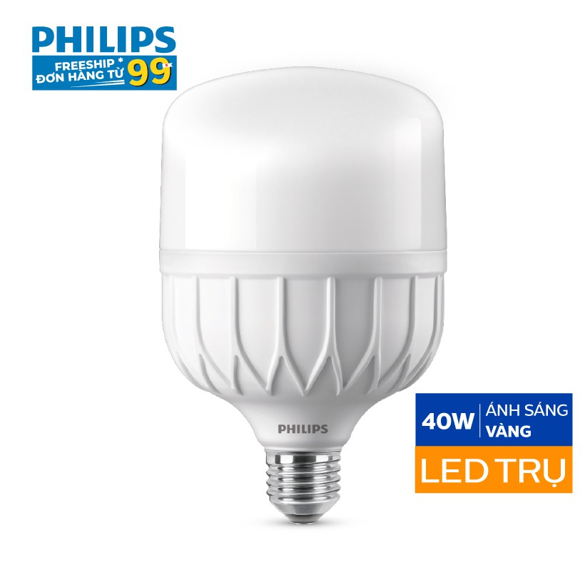 Bóng đèn Philips LED Trụ TForce core 40W HB E27- Ánh sáng trắng/ Ánh sáng vàng | BigBuy360 - bigbuy360.vn