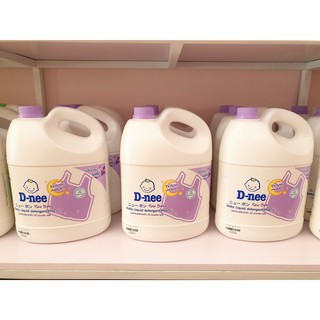 Nước giặt xả Dnee Thái can 3000ml