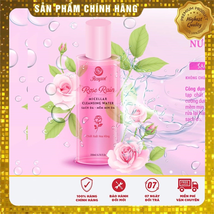 [Chính hãng] nước tẩy trang rosy sweet love