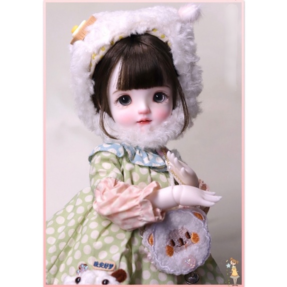Búp bê BJD 1/6 em bé dễ thương đáng yêu