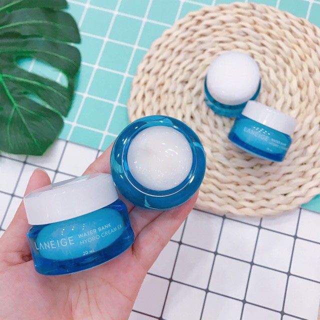 Gel Dưỡng Ẩm Cho Da Dầu, Da Hỗn Hợp Laneige Water Bank Gel Cream - 20ml  Moisture Cream Dưỡng Ẩm Cho Da khôLaneige Water