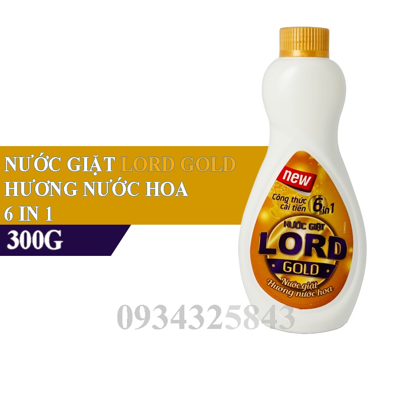 Nước giặt Lord Gold hương nước hoa 300g