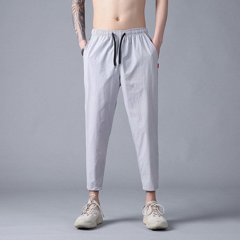 Quần dài chất liệu co giãn phong cách Hàn Quốc thời trang cho nam | BigBuy360 - bigbuy360.vn