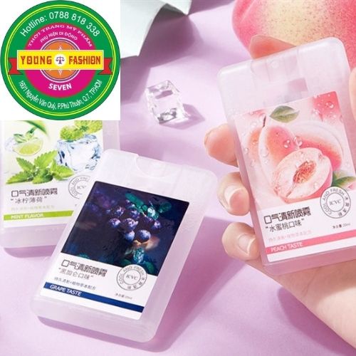 YFS Xịt Thơm Miệng Mini Nhỏ Gọn ICVC