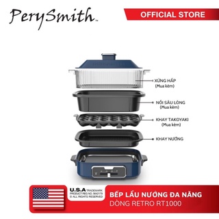 Bếp lẩu nướng Perysmith đa năng RT1000