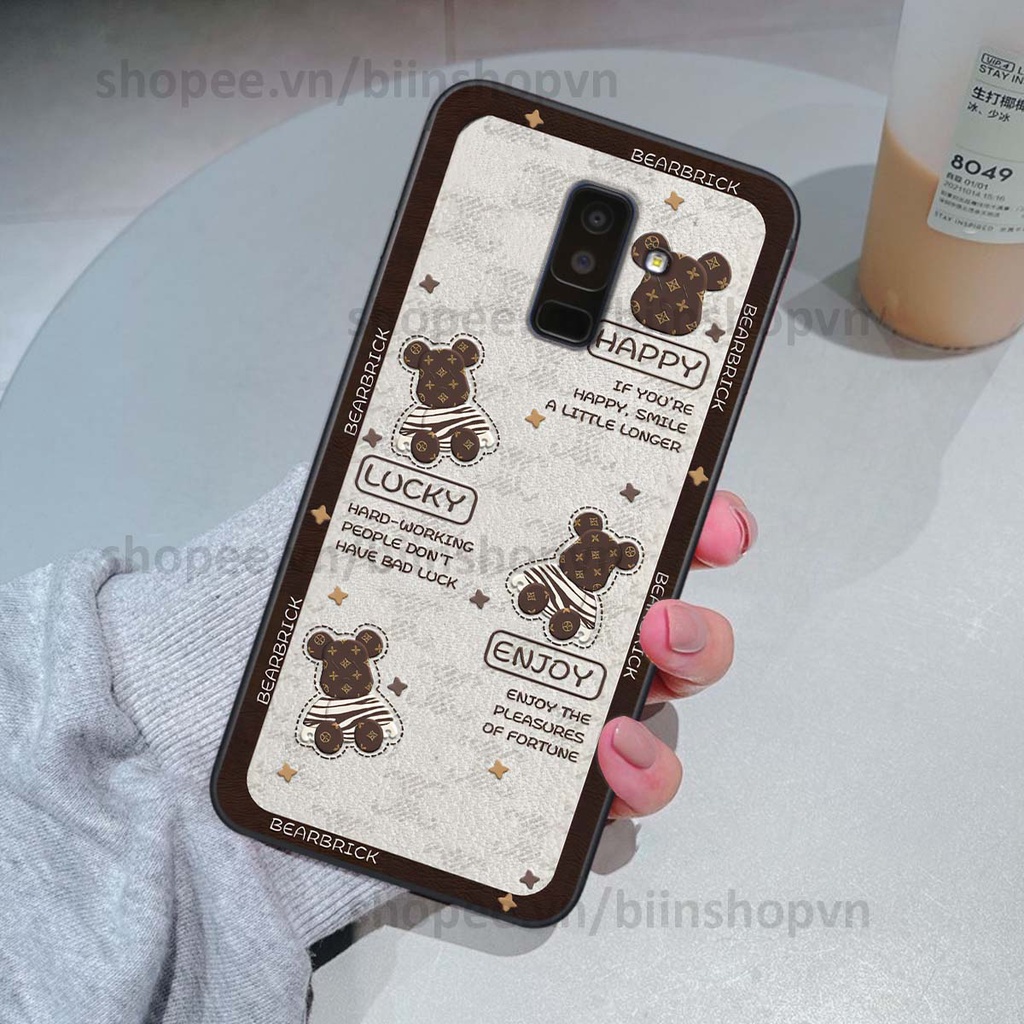 Ốp Samsung J8 hình gấu bear brick đẹp độc lạ, thời trang, cá tính