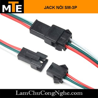 Cặp jack kết nối đực cái SM-3P 2.54mm