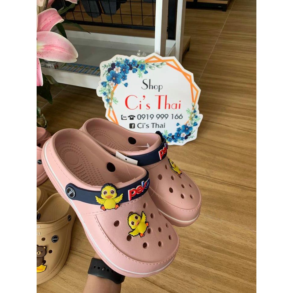 Dép crocss, hình con vịt - nhập khẩu Thái Lan - Peka Vịt