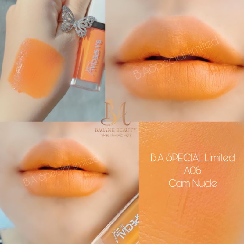 Son B.A Beauty( màu cam nude)