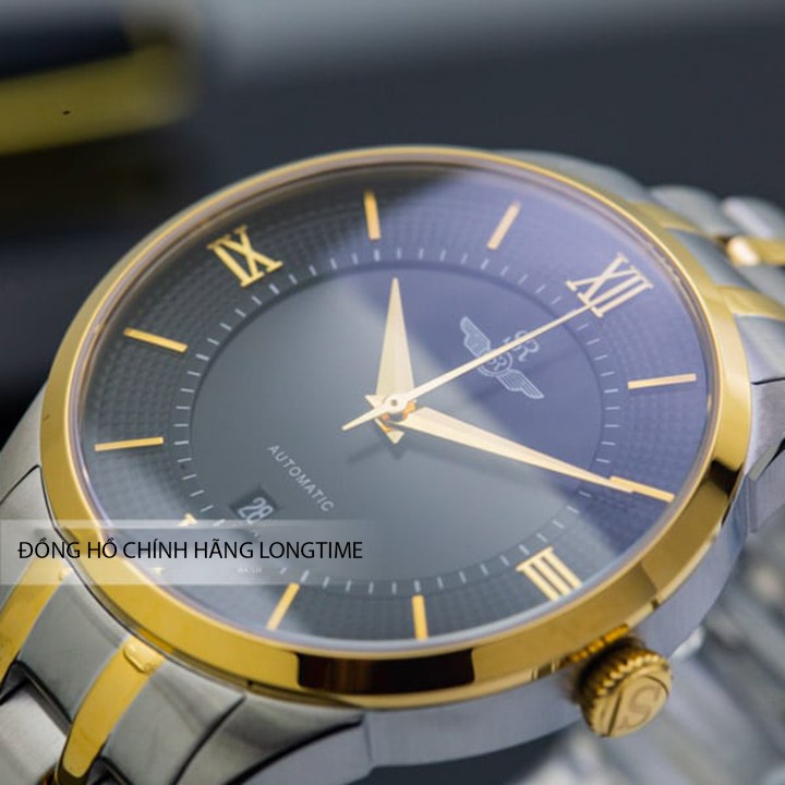 Đồng hồ nam SRWATCH SG8883.1201AT , Miyota Automatic ( máy cơ ) , kính cong sapphire , chống trầy , chống nước