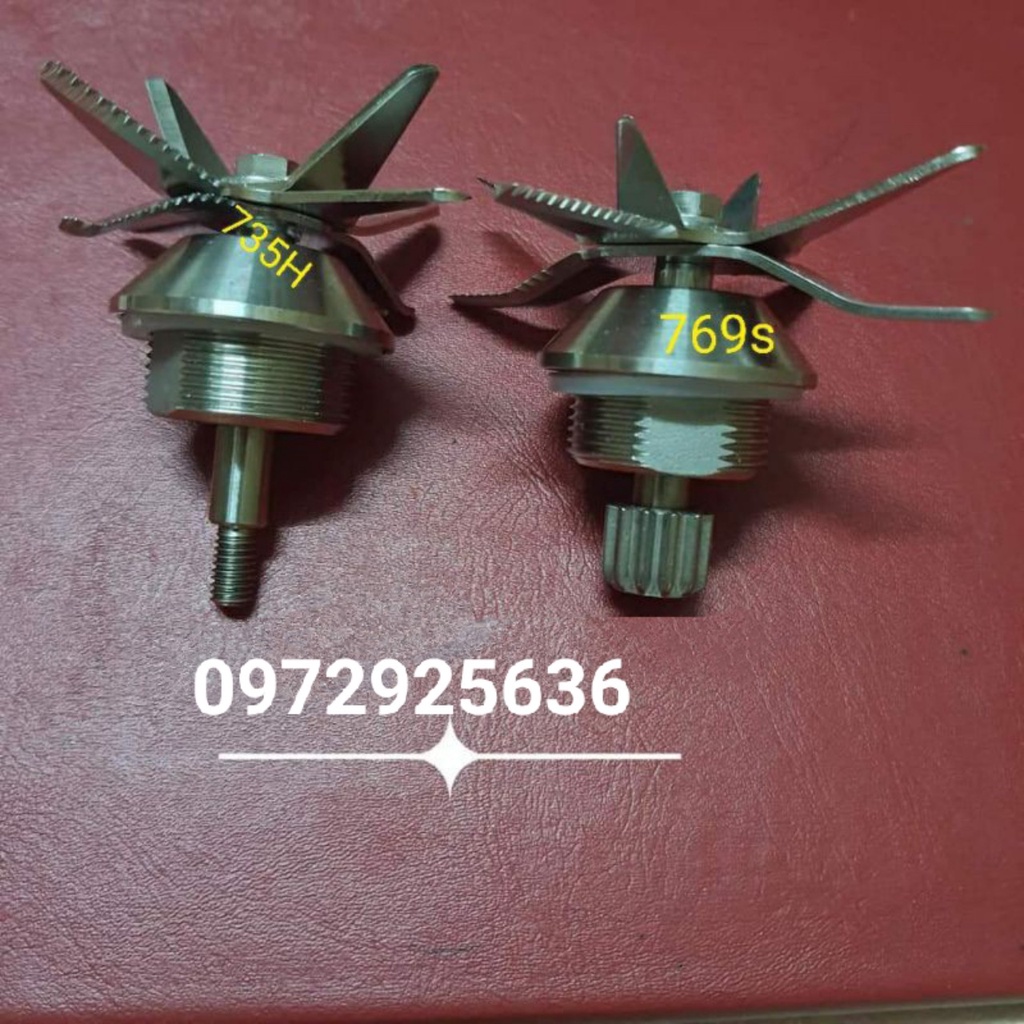Bộ Lưỡi Dao Kèm Gioăng Của Máy Làm Sữa Hạt Ranbem 735H 769S Khắc Phục Lỗi Chảy Nước, Kêu To Bất Thường.