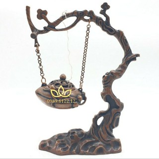 Xông Trầm Bonsai đỏ đón năm mới