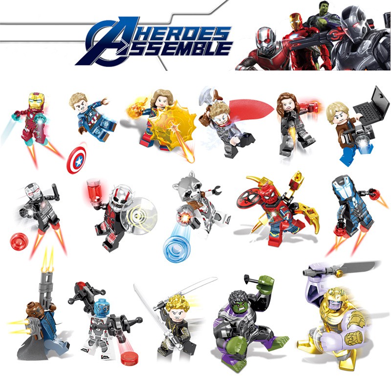 LEGO Set 16/24 găng tay vô cực trong phim The Avengers 4