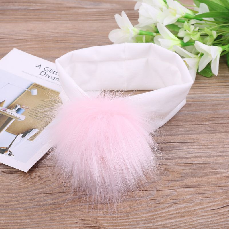 Băng Đô Vải Cotton Mềm Mại Trang Trí Hình Gấu Trúc Xinh Xắn Dành Cho Bé Gái