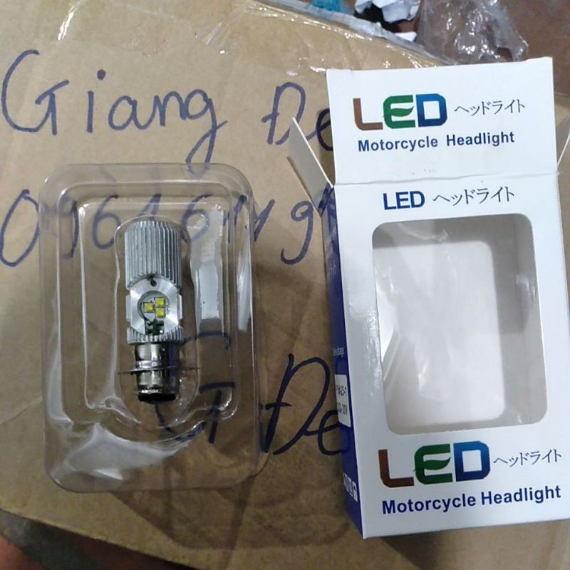 đèn led 2 chân lắp xe máy