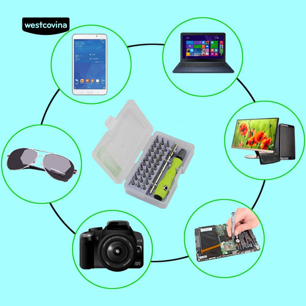 Bộ tua vít 30 đầu thay thế tiện lợi cho sửa chữa và chất lượng cao