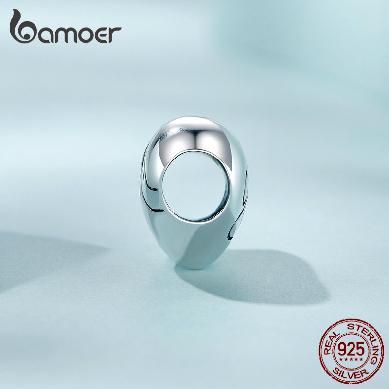 BAMOER Hạt Charm Hình Thú Cưng Bằng Bạc 925 Dùng Làm Vòng Tay / Vòng cổ Diy
