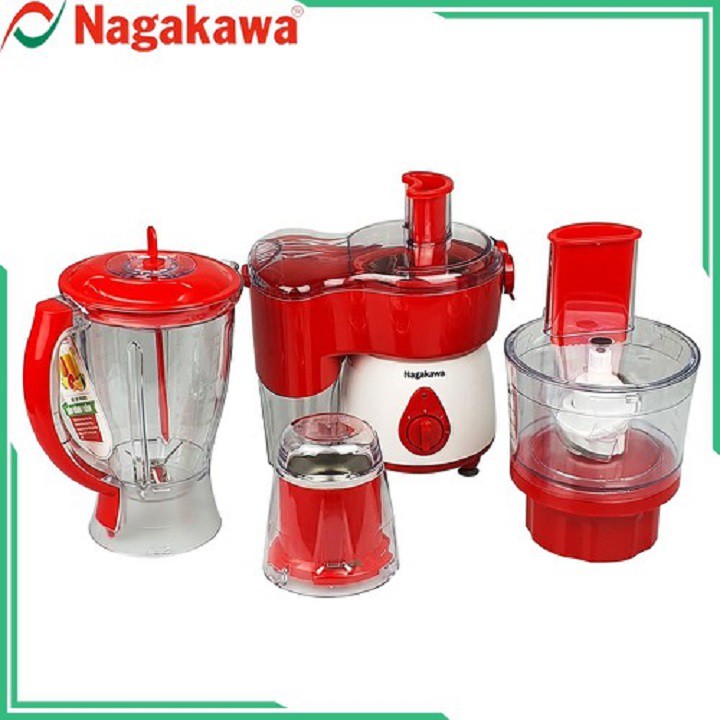 Máy xay sinh tố 4 trong 1 Nagakawa NAG0802 Công suất 500W