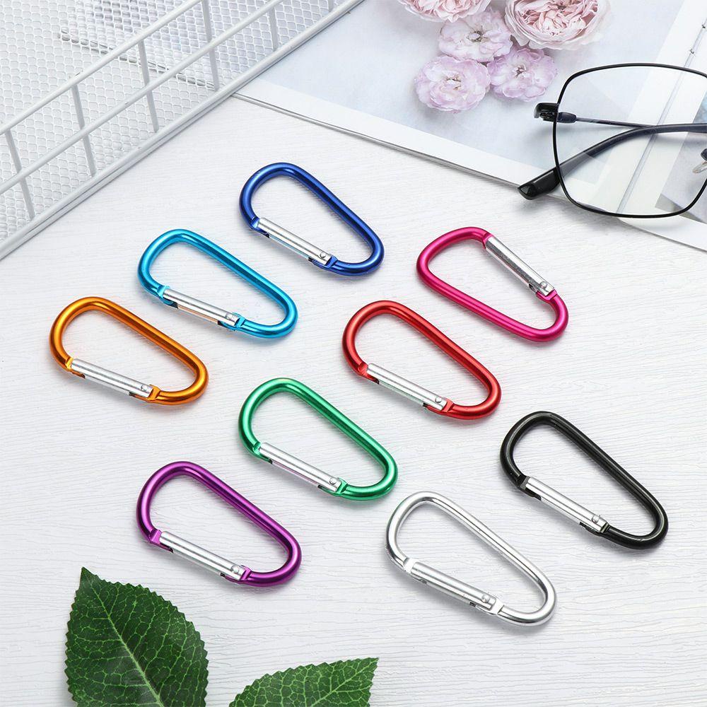 SUYO Set 1 / 5 / 10 Móc Khóa Leo Núi Bằng Hợp Kim Nhôm Nhiều Màu