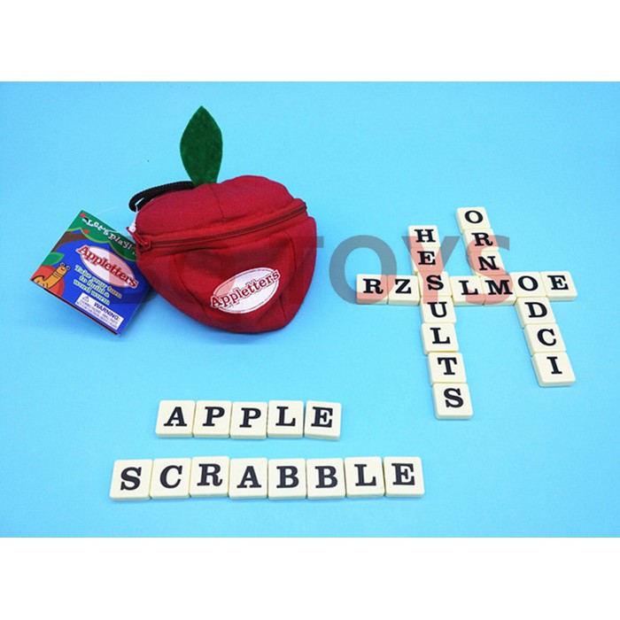 Xếp chữ tiếng anh ScrAPPLE - Scrabble