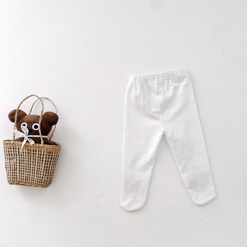 Quần Legging In Họa Tiết Hoạt Hình Gấu Cho Bé