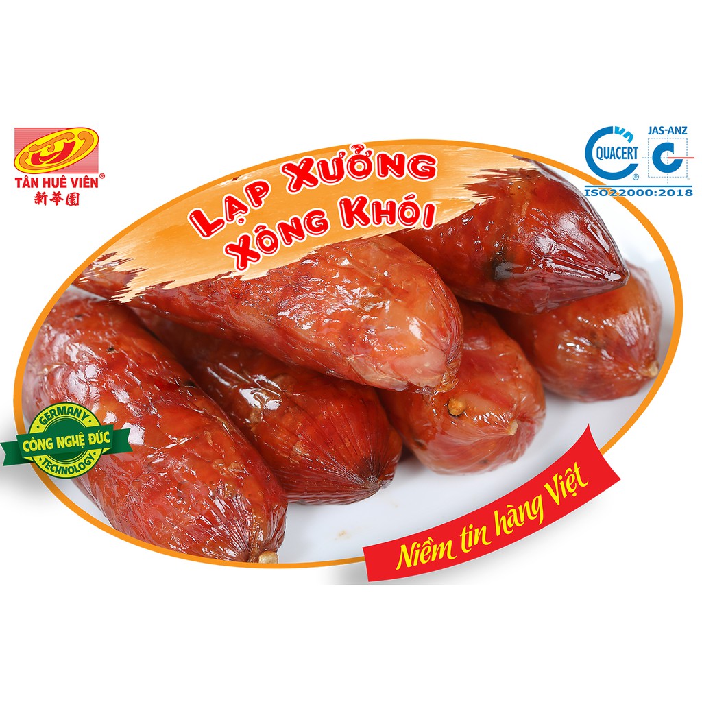 Lạp xưởng Xông khói Tân Huê Viên túi 500g | BigBuy360 - bigbuy360.vn