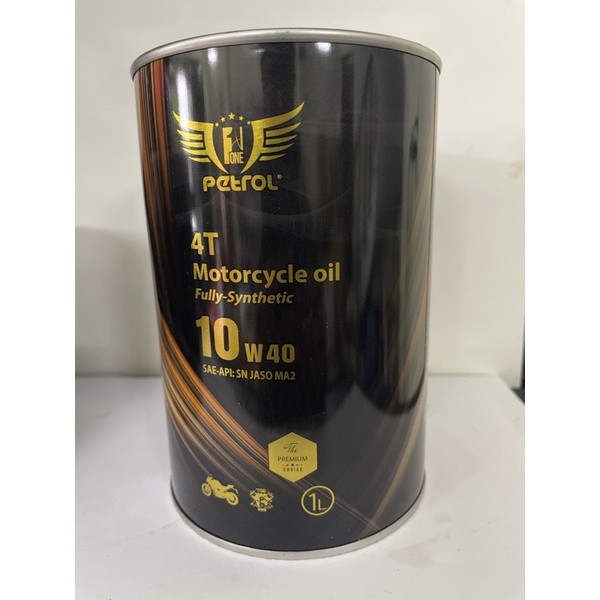 Nhớt Petrol One 100% Tổng hợp 10W40 1L - 800ml Nhập khâu UAE