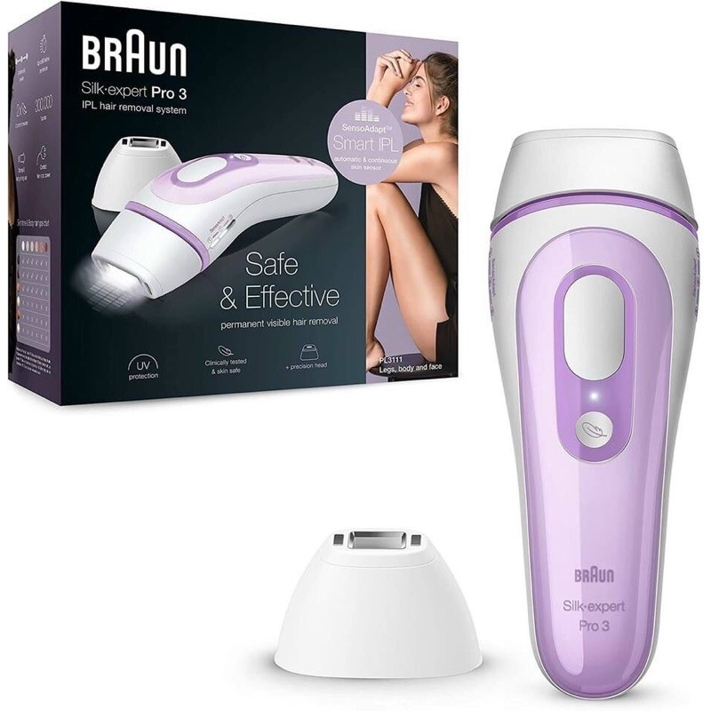 🔥Máy triệt lông Braun Braun Silk Expert Pro 3 PL3111