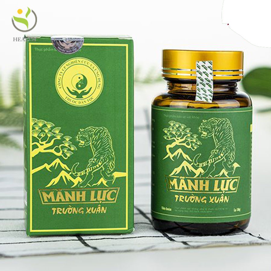 Mãnh Lực Trường Xuân Xanh hỗ trợ chức năng sinh lý nam giới