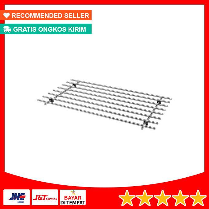 Đế Lót Nồi Cách Nhiệt Bằng Thép Không Gỉ Kích Thước 50x28 X 2