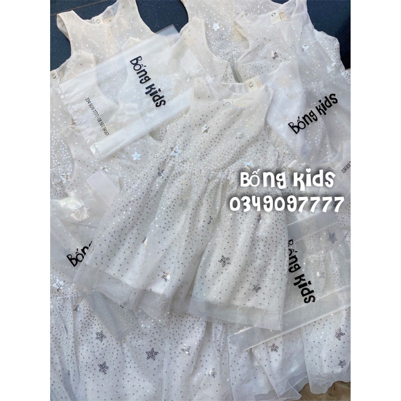 Váy Party Bé Gái Sequin Mềm Mát BabyClub