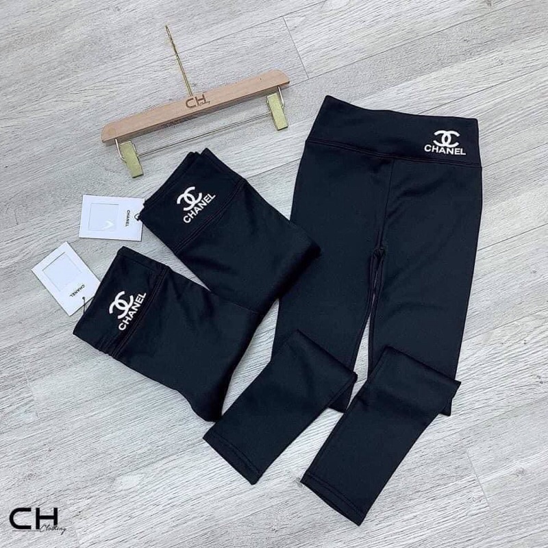Quần Legging, Lót nỉ full hộp vàng thon gọn cạp chun thoải mái