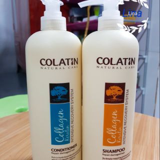 Cặp gội xã Colantin 1000ml của Ytalia