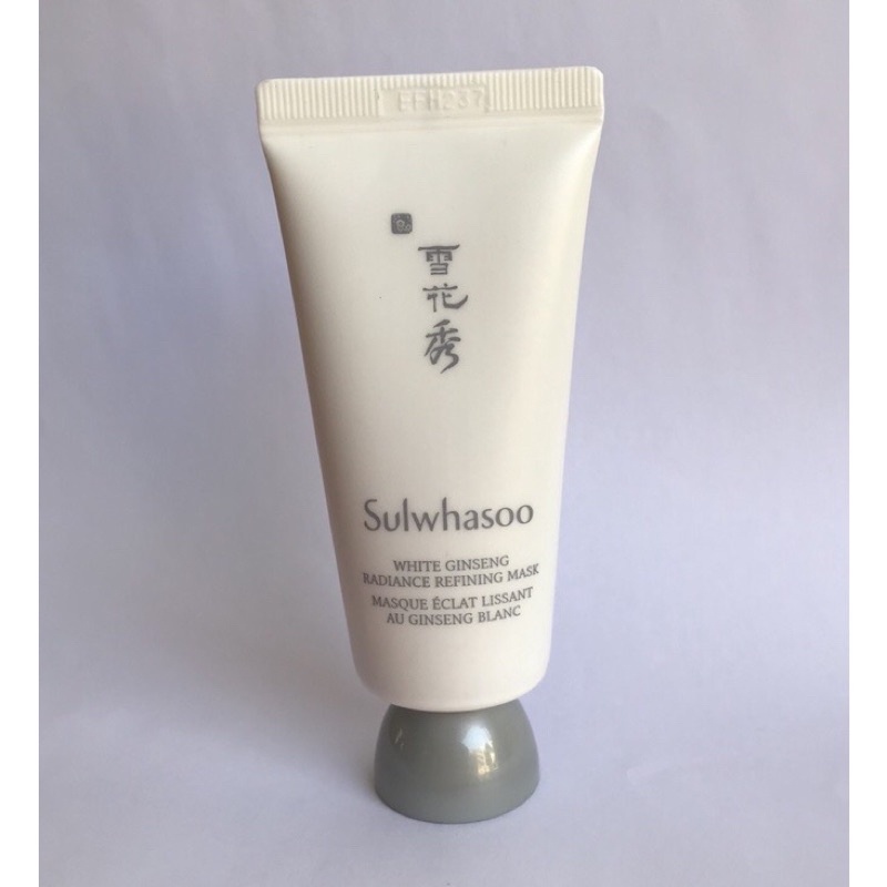 Mặt nạ ủ trắng tẩy da chết Sulwhasoo bạch  ndưỡng trắng mềm mịn da White Ginseng Radiance Refining Mask