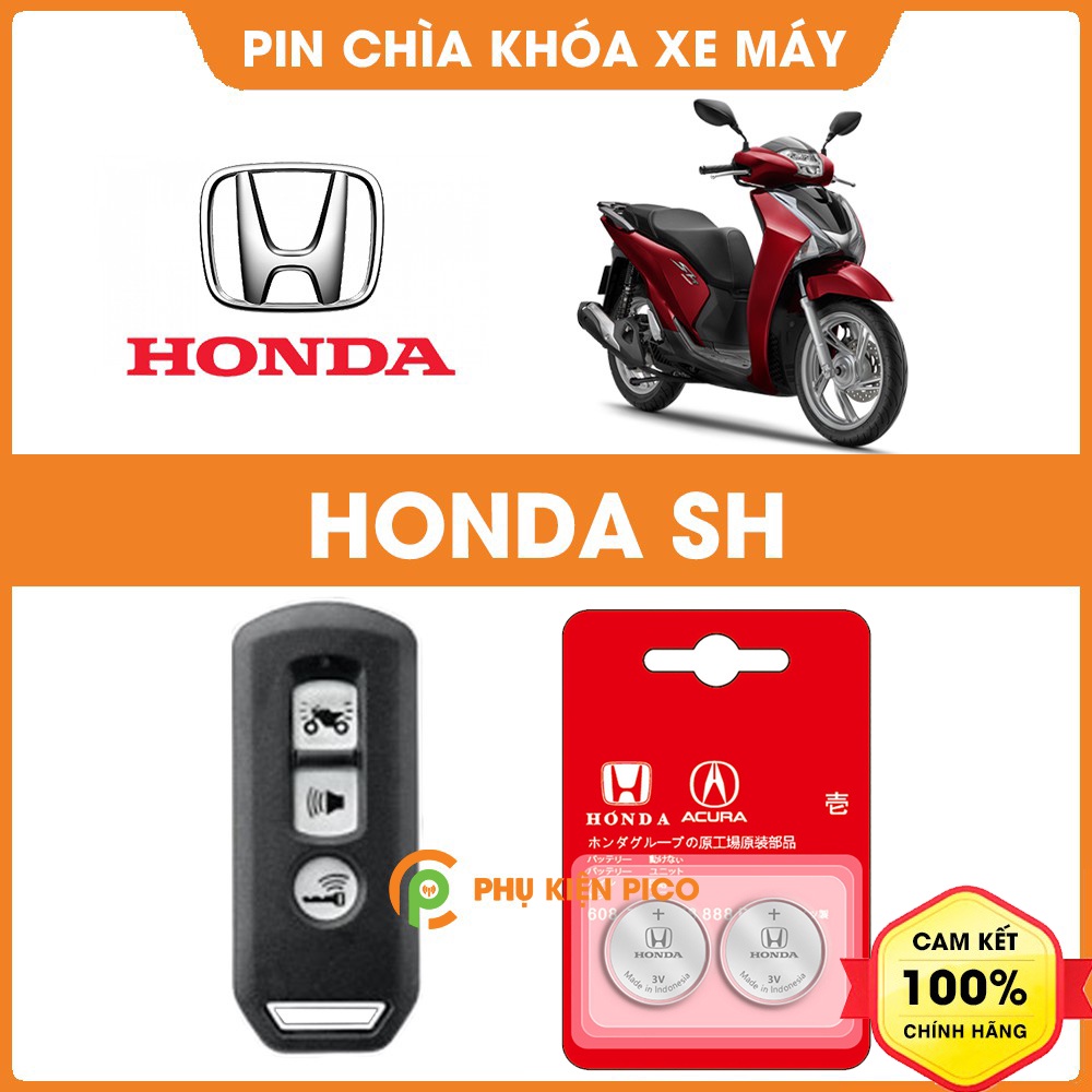 Pin chìa khóa xe máy Honda SH Pin Chìa Khoá Điều Khiển Smartkey Honda Remote SH, VISION, AIRBLADE, LEAD, SH MODE, PCX...