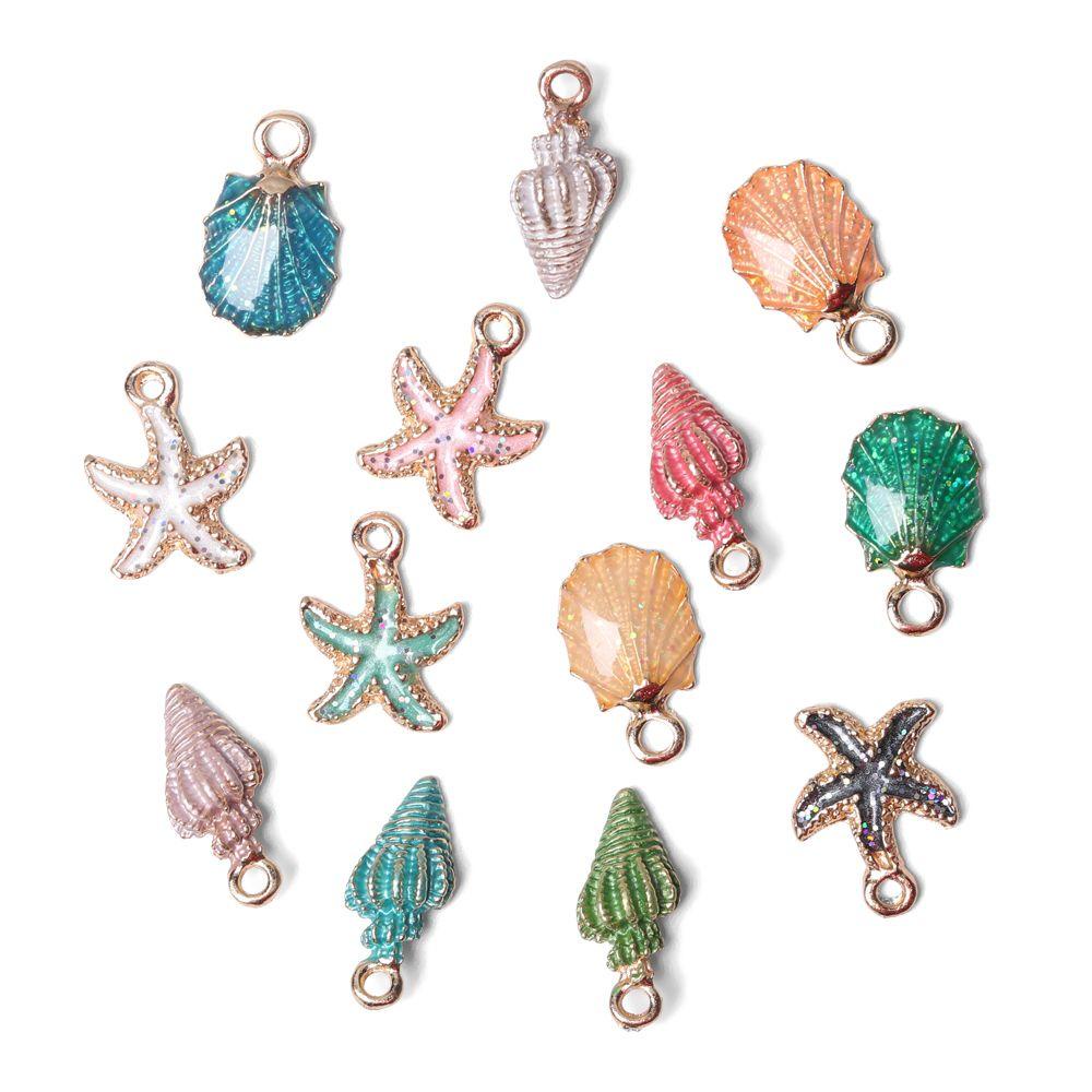 Set 13 Mặt Dây Chuyền Hình Vỏ Sò / Đại Dương Độc Đáo
