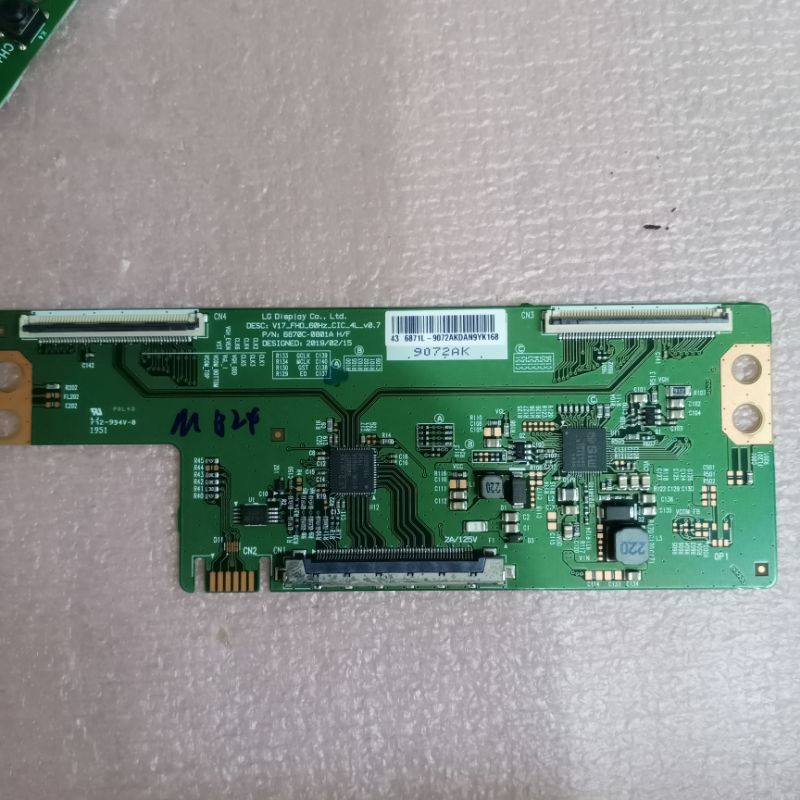 Bo mạch tivi casper 43FG5000,bo xử lý,khiển,main chính,chủ,wifi,mắt nhận