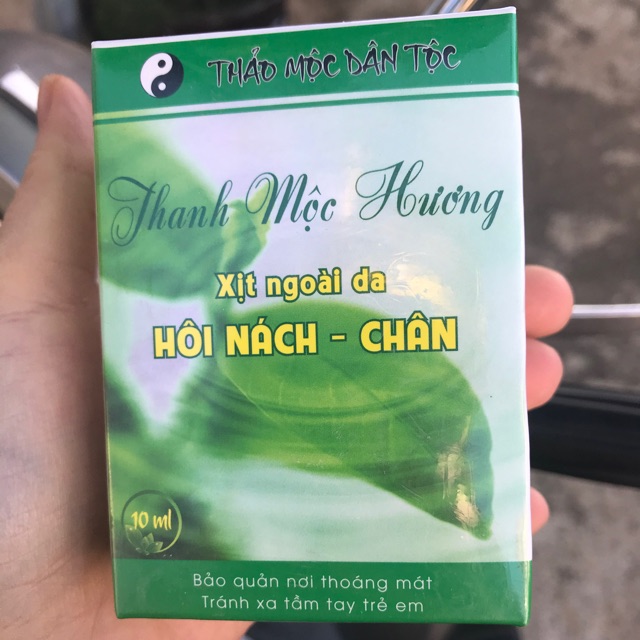 Trị hôi nách hôi chân Thanh Mộc Hương