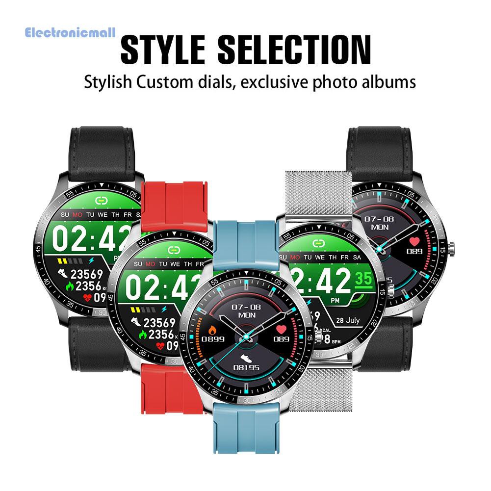 ElectronicMall01 SENBONO S80 Heart Rate Blood Pressure Monitor Smart Watch for iOS Android