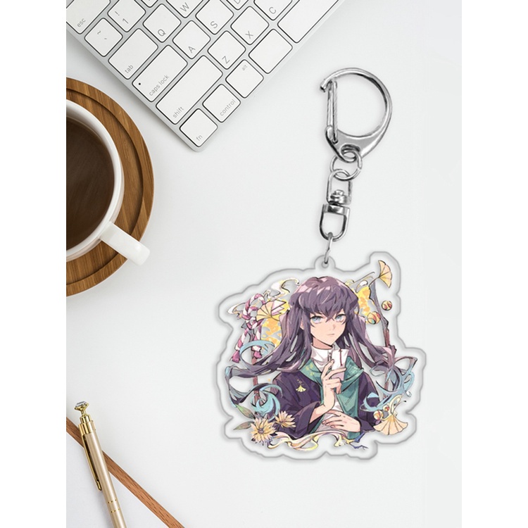 Móc khóa acrylic hình nhân vật Tanjiro Zenyi phim Demon Slayer