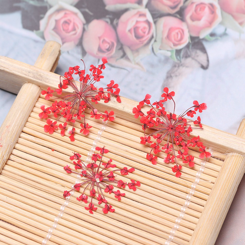 Bộ 20 Bông Hoa Khô Nhân Tạo Dùng Để Trang Trí Nhà Cửa DIY