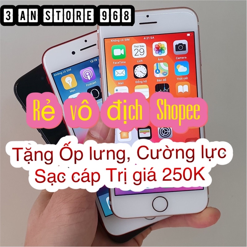 ĐT táo 7/6s/6 Có Vân Tay và ko Vân Tay,hình thức ít xước