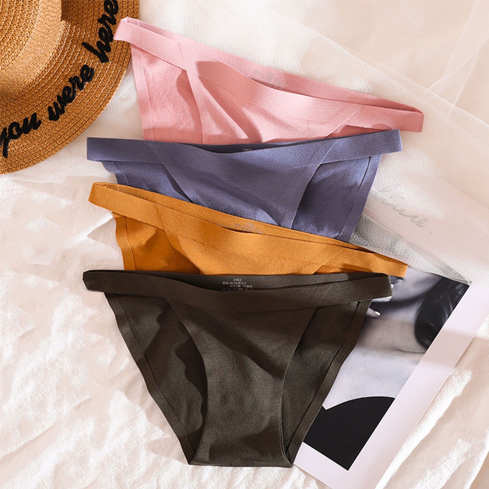 Quần Lót Cotton Co Giãn Thoải Mái Nhiều Màu Thời Trang Quyến Rũ Cho Nữ